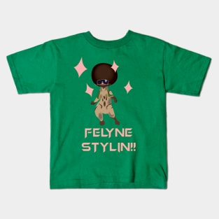 Felyne Stylin Kids T-Shirt